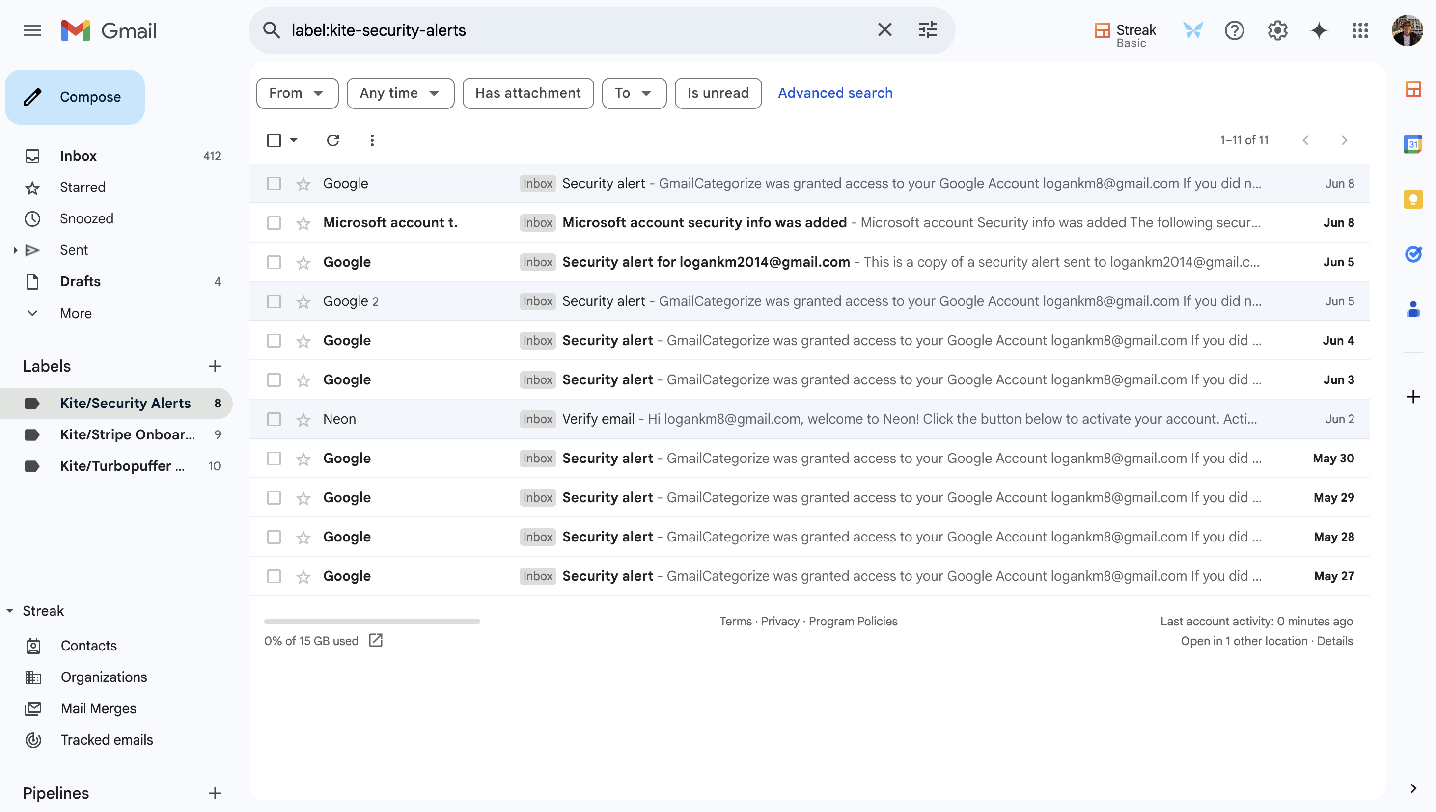 Smart Email Organization